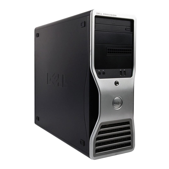 Dell Precision T5400 Guía De Referencia Rápida