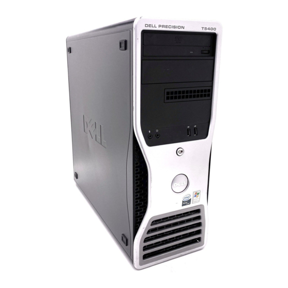 Dell Precision T5400 Guía De Referencia Rápida