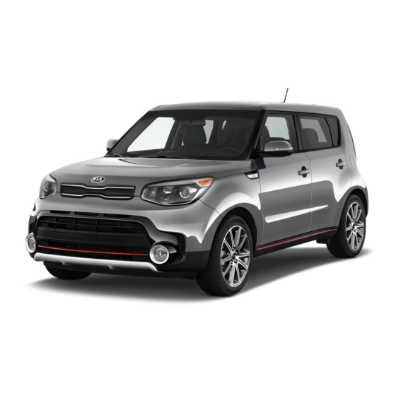 Kia SOUL 2018 Manual Del Propietário