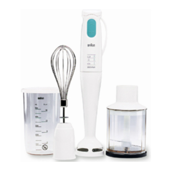 Braun Multiquick MR 430 HC Guia De Inicio Rapido