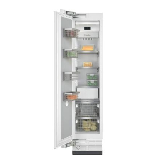 Miele F 2411 Vi Instrucciones De Manejo Y Montaje