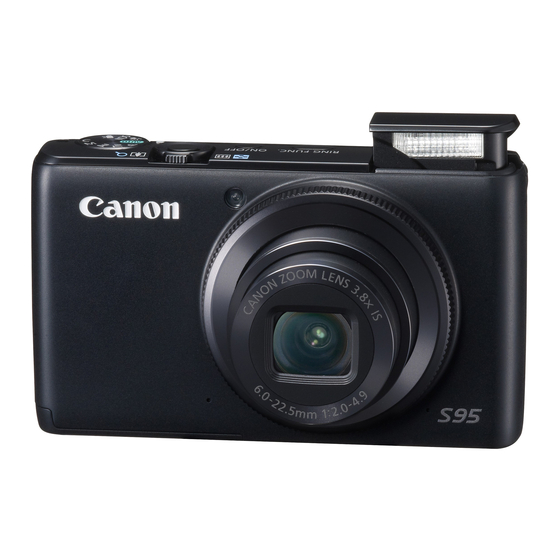 Canon PowerShot S95 Manuales