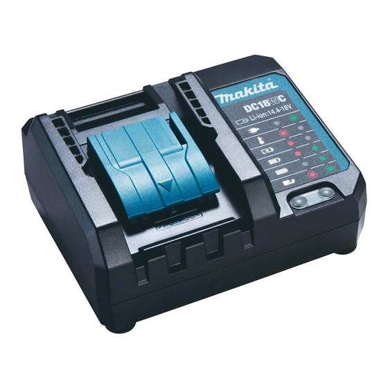 Makita DC18WC Manuales