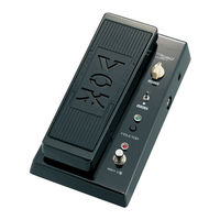 VOX Amplification big bad wah Manual De Usuario