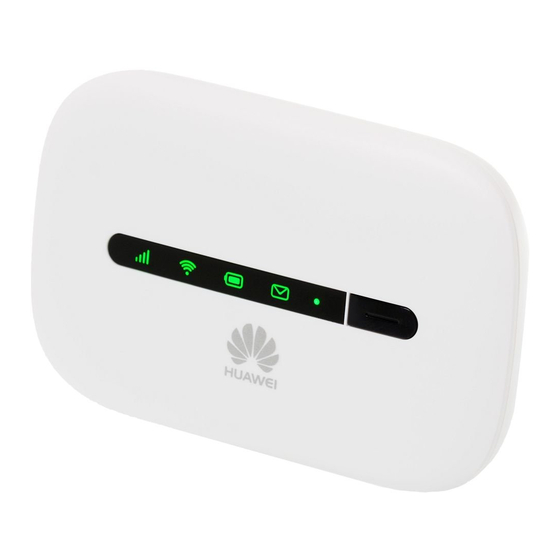 Huawei Mobile Wifi Guia De Inicio Rapido