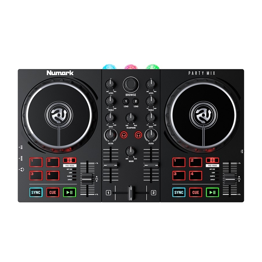 Numark Party Mix Live Guia Del Usuario