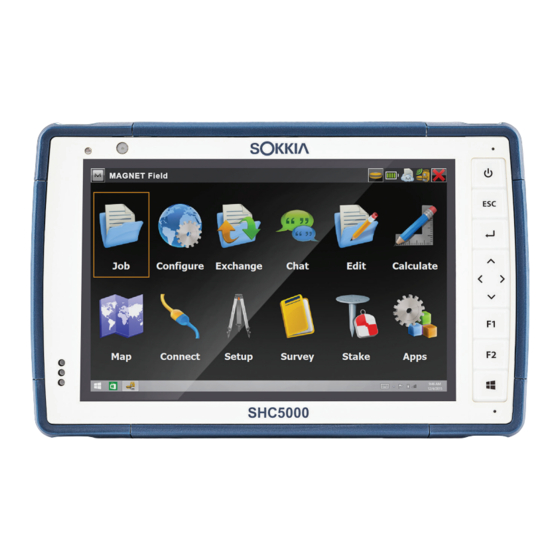 Sokkia SHC5000 Manual Del Propietário