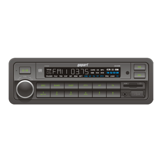 gopart CR110GP Manual Del Usaurio