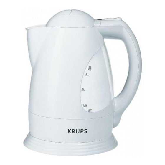 Krups AQUACONTROL PLUS Manual De Instrucciones