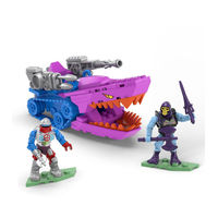 Mega Construx MASTER OF THE UNIVERSE LAND SHARK Manual De Instrucciones