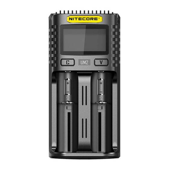 Nitecore UM2 Manual De Instrucciones