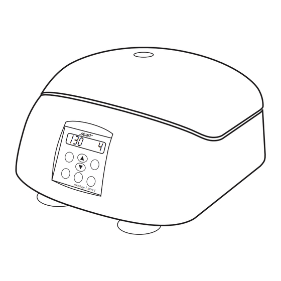 Bibby Scientific stuart Microfuge SCF2 Instrucciones De Funcionamiento
