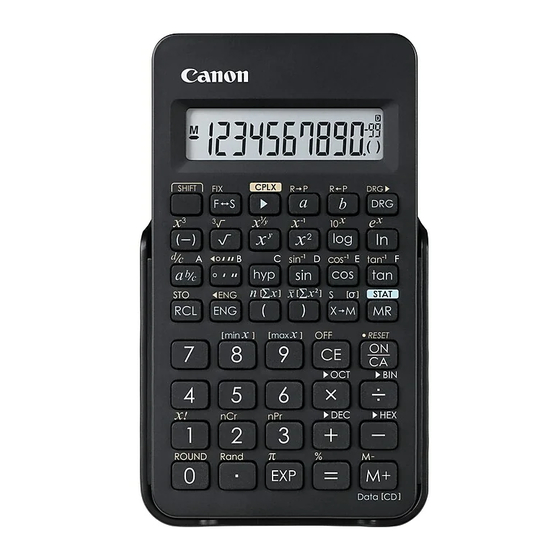 Canon F-605G Instrucciones