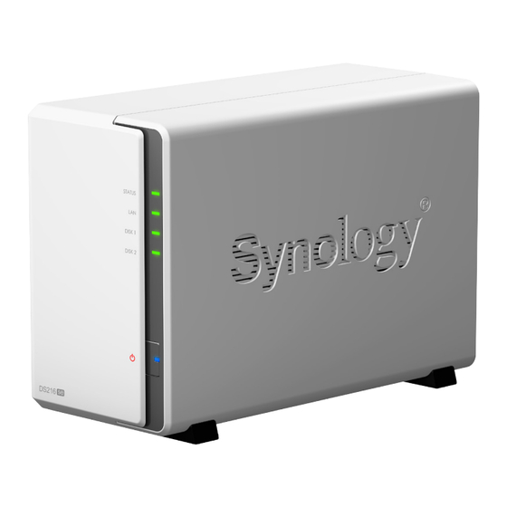 Synology DiskStation DS216se Guía De Instalación Rápida