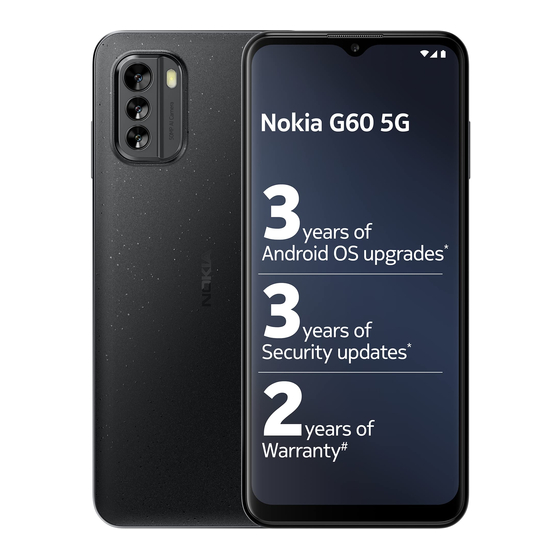 Nokia G60 5G Manual Del Usuario