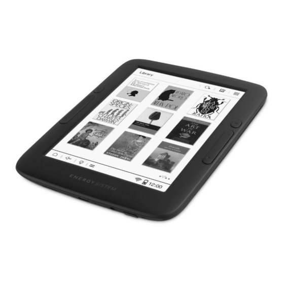 ENERGY SISTEM ENERGY eReader Pro+ Manual De Usuario
