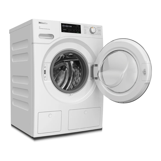 Miele WWI860 WCS Instrucciones De Manejo