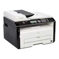 Ricoh SP 204SF Instrucciones De Uso