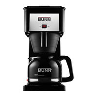 Bunn Velocity Brew Manual Del Usuario