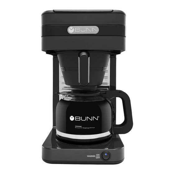 Bunn SPEED BREW El Manual Del Propietario