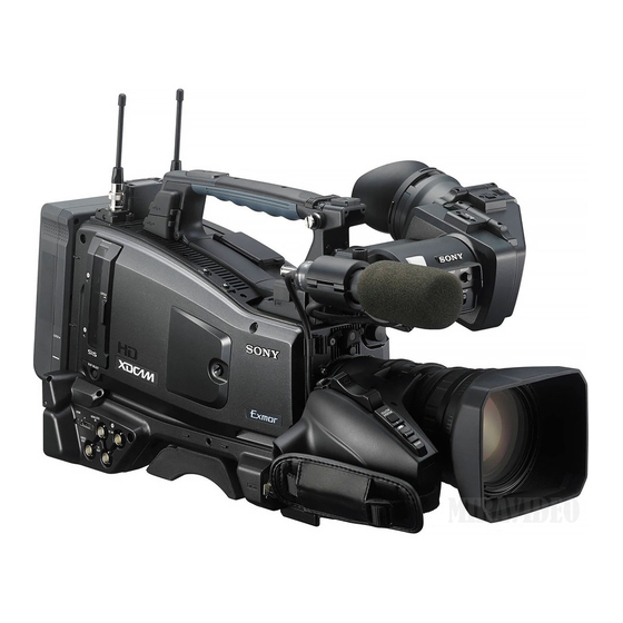 Sony PXW-X320 Antes De Utilizar Esta Unidad