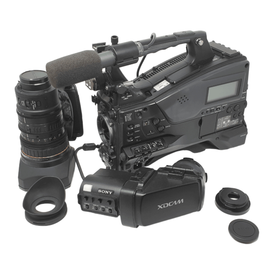 Sony PXW-X320 Manual Del Usuario