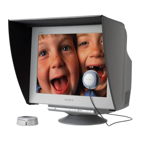 Sony Artisan GDM-C520K Guia De Inicio Rapido