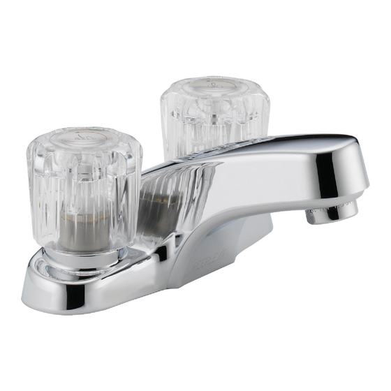 Peerless Faucet P284510LF Manual De Instrucciones