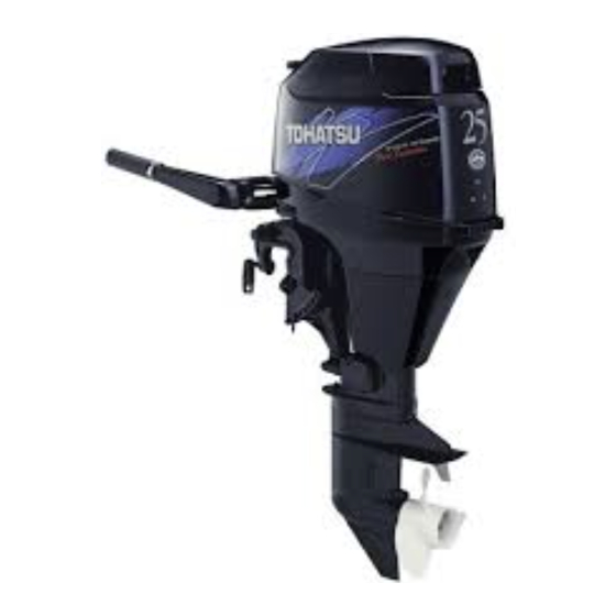 TOHATSU MFS 25B Manual Del Propietário
