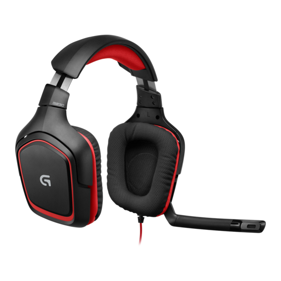Logitech G230 Guia De Instalacion