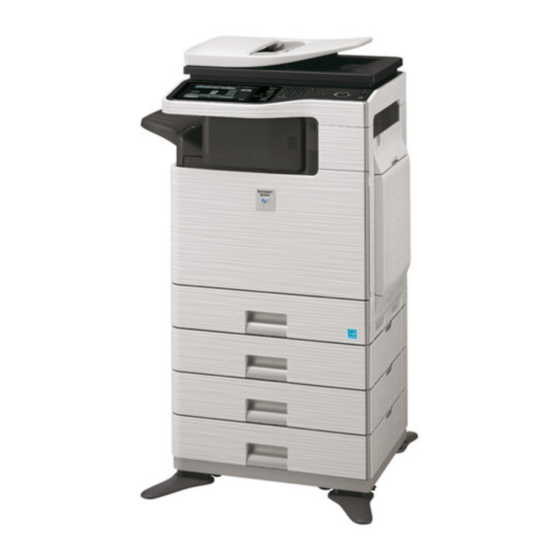 Sharp MX-B382 Guía De Inicio