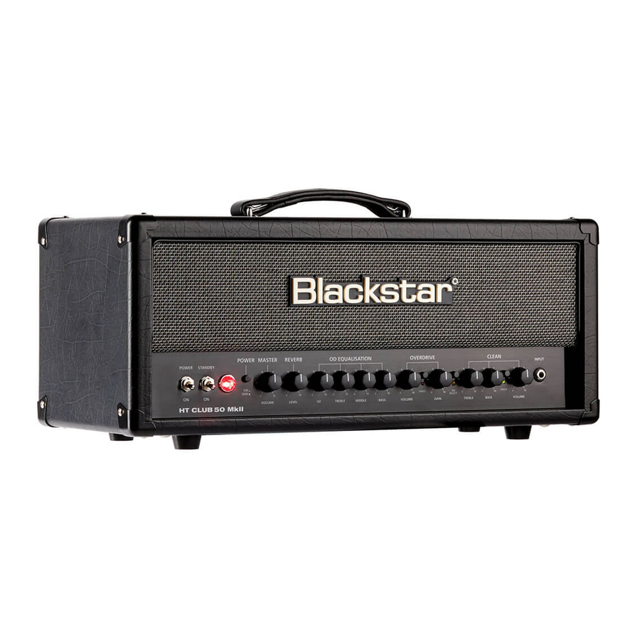 Blackstar Amplification HT STAGE60 112 MkII Manuales