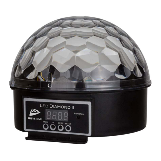 JB Systems Led Diamond II Manual De Instrucciones