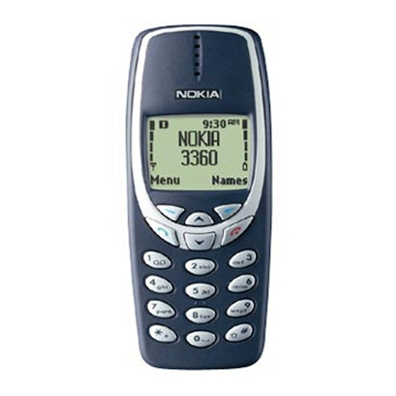 Nokia 3360 Manual Del Usuario