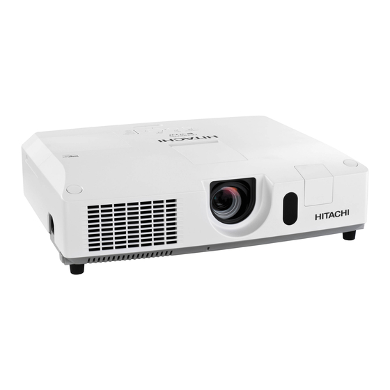 Hitachi CP-X4022WN Manual De Usuario