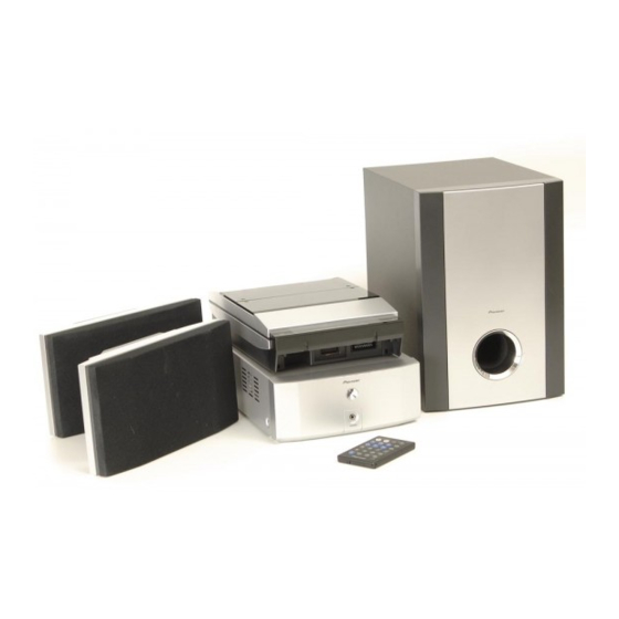 Pioneer CT-F10 Manual De Instrucciones Suplementario