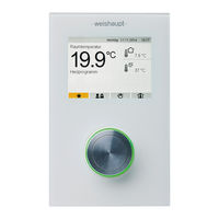 Weishaupt WEM-RG2 Instrucciones De Montaje Y Funcionamiento