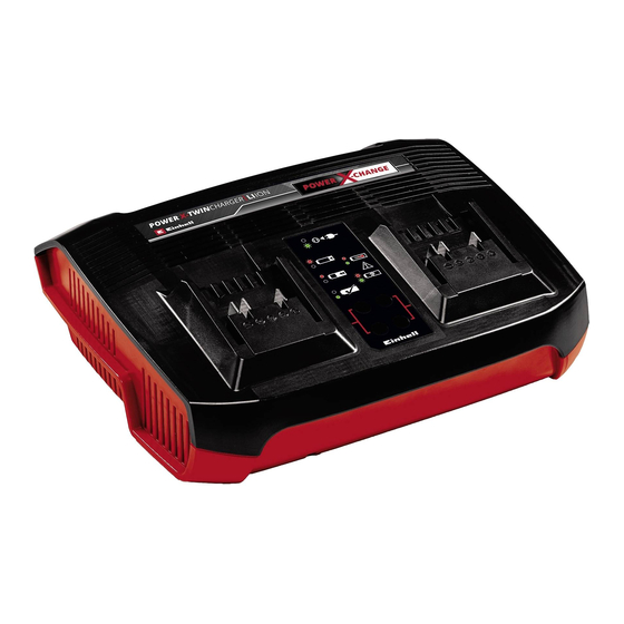 EINHELL Power-X-Twincharger 3A Manual De Instrucciones