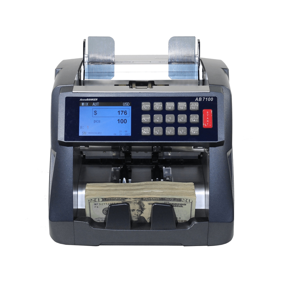 AccuBANKER AB7100 Guía De Usuario