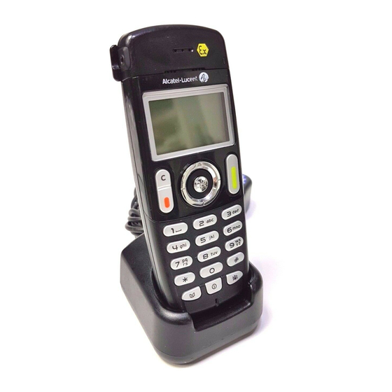 Alcatel-Lucent 400 DECT Handset Manual Del Usuario