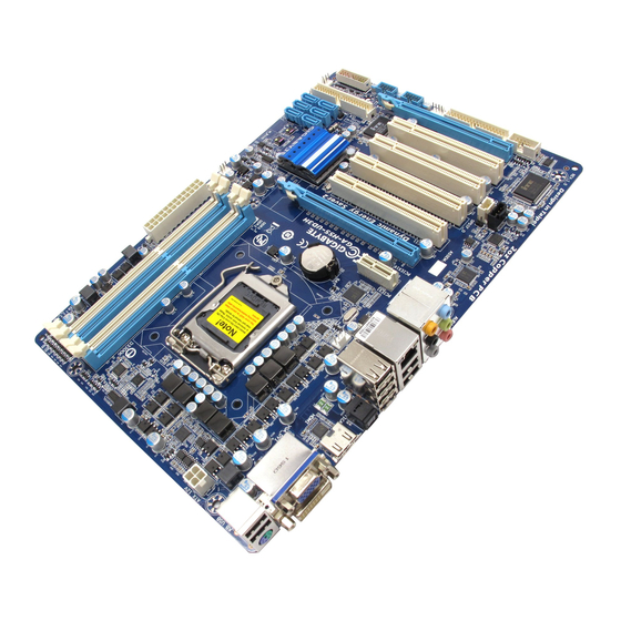 Gigabyte GA-H55-UD3H Manual De Usuario