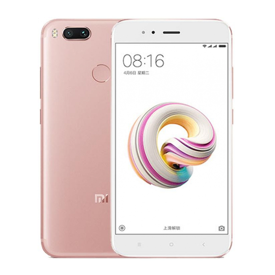 Xiaomi Mi A1 Manuales