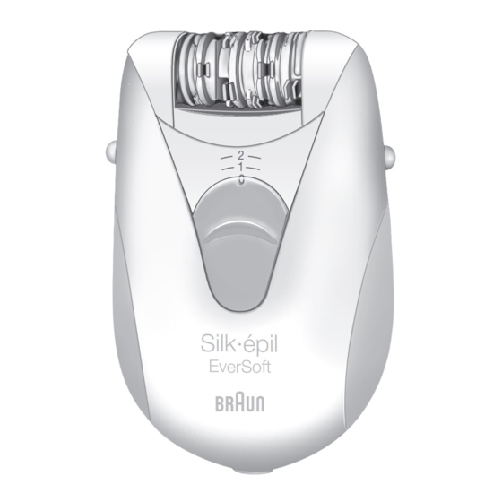 Braun Silk-epil EverSoft 2170 Manual Del Usuario