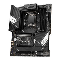 Msi PRO Z790-A WIFI Manual Del Usuario
