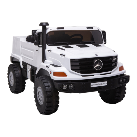 Pekecars MERCEDES ZETROS Manuales