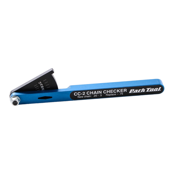Park Tool CC-2 Manual De Instrucciones