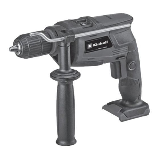 EINHELL TC-ID 18 Li Manual De Instrucciones