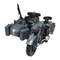 Italeri Zundapp KS 750 with sidecar Manual De Instrucciones