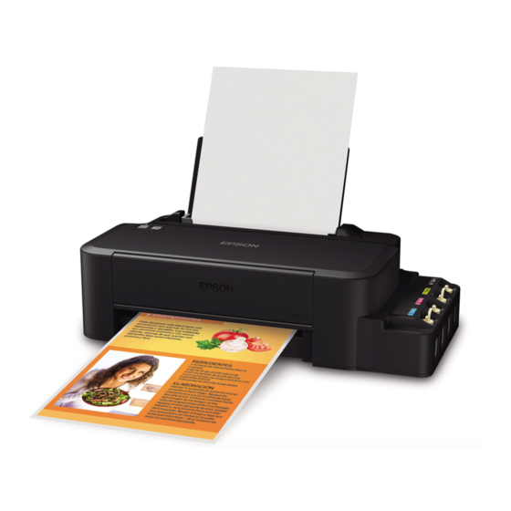 Epson L120 Guia De Instalacion Descargar En Pdf Manualslib 3579