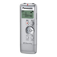 Panasonic RR-US310 Instrucciones De Funcionamiento